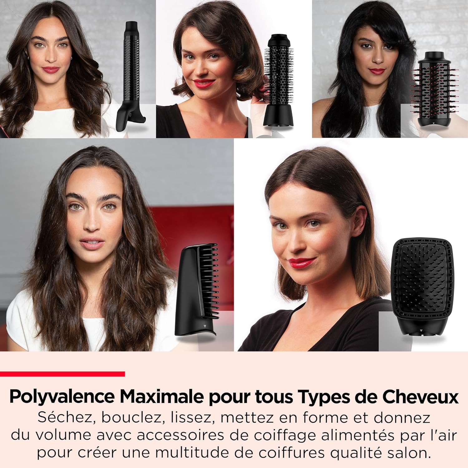 Styler 5-En-1 : Boucles, Volume et Brillance Instantanés – Image 3