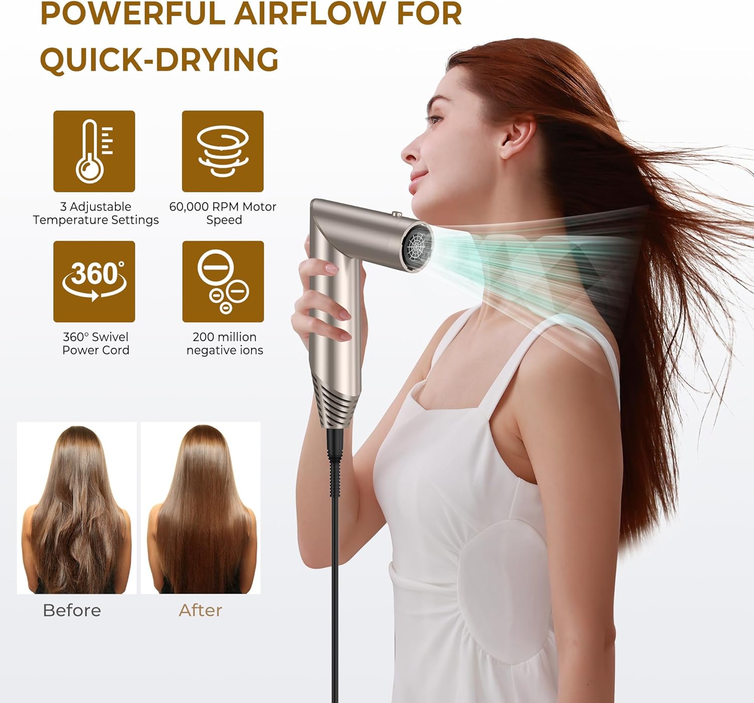 Transformez Vos Cheveux avec la Brosse Chauffante 6 en 1 – Image 3