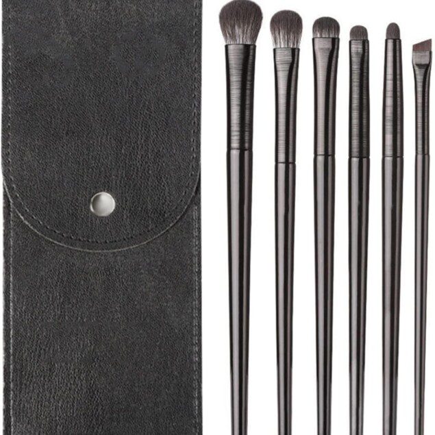 Pinceaux de maquillage 6 PCS : set parfait pour un maquillage des yeux précis et élégant