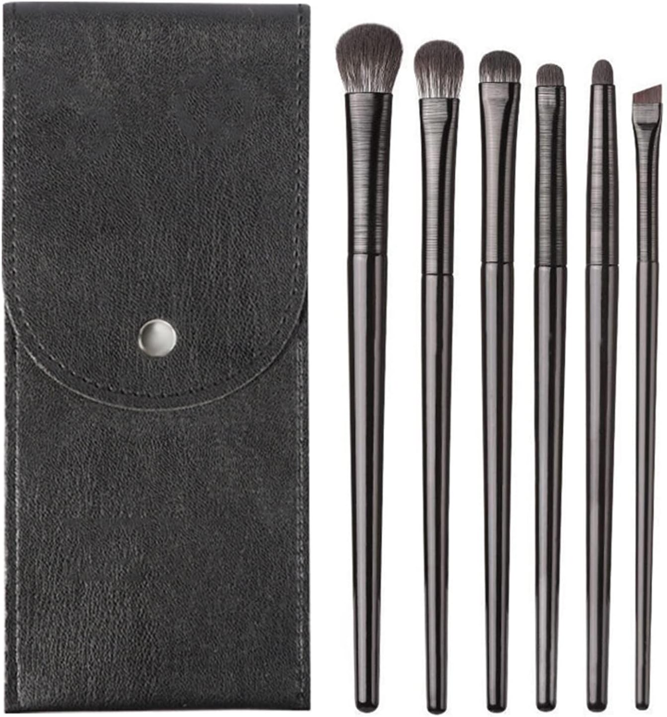 Pinceaux de maquillage 6 PCS : set parfait pour un maquillage des yeux précis et élégant