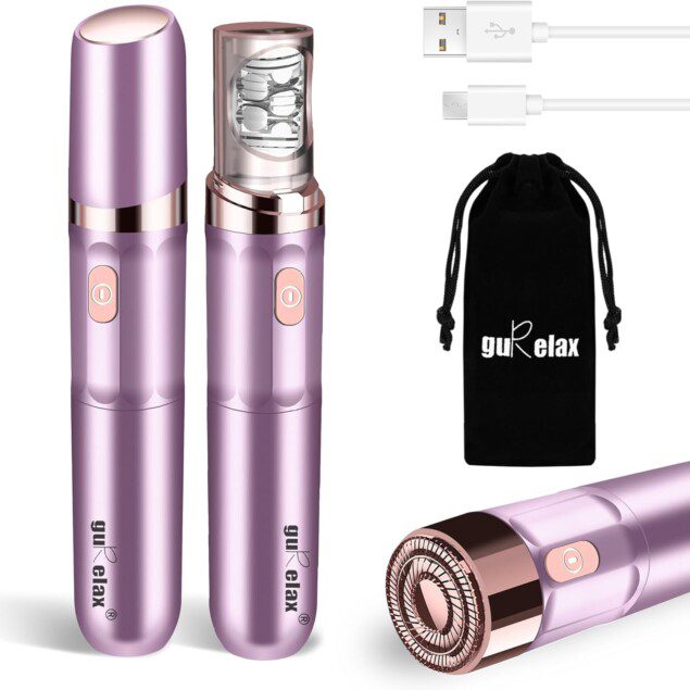 Épilateur facial rechargeable Gurelax pour femme : douceur et précision pour une peau impeccable