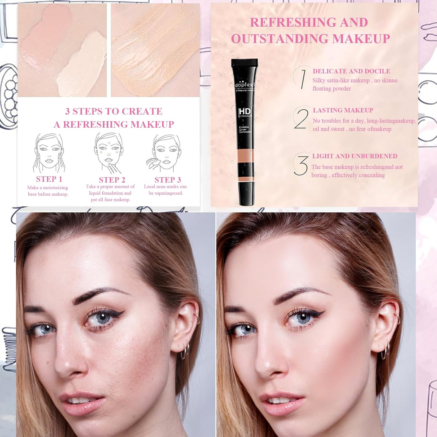 Ensemble cadeau de maquillage tout en un : 30 pièces pour un look éblouissant, idéal pour les femmes et les filles – Image 4