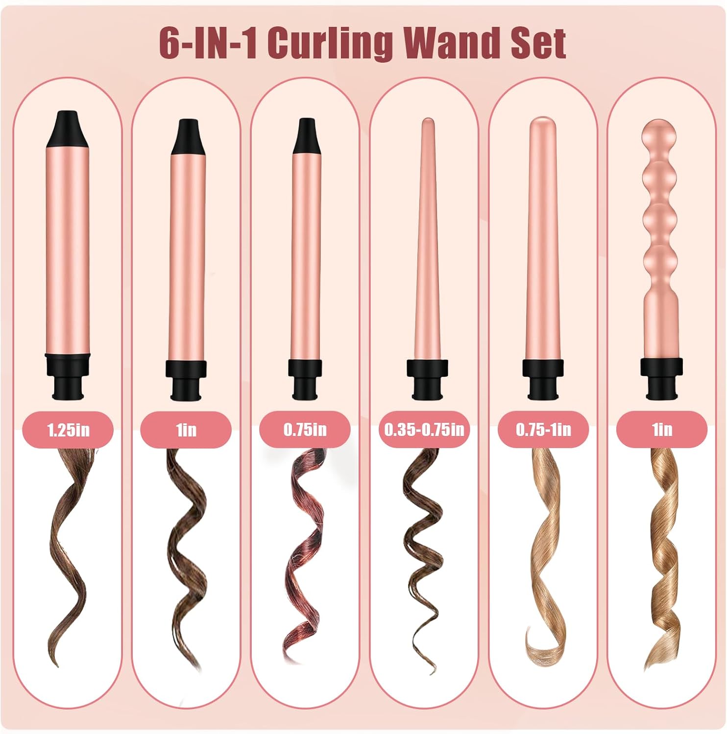 Fer à boucler 3 en 1 : l'outil parfait pour créer des ondulations sublimes et durables sur tous types de cheveux – Image 3