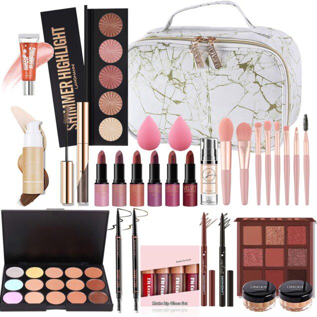 Coffret maquillage complet pour femmes : l’ultime mallette beauté pour un cadeau de Noël inoubliable