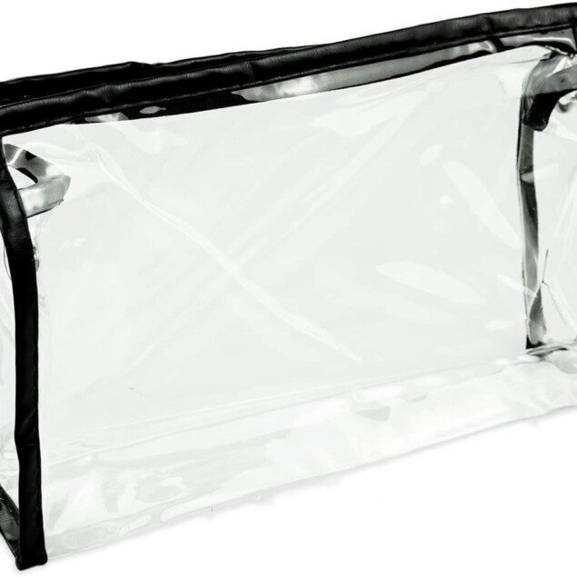 Trousse de maquillage transparente : l'accessoire imperméable idéal pour les femmes en vacances
