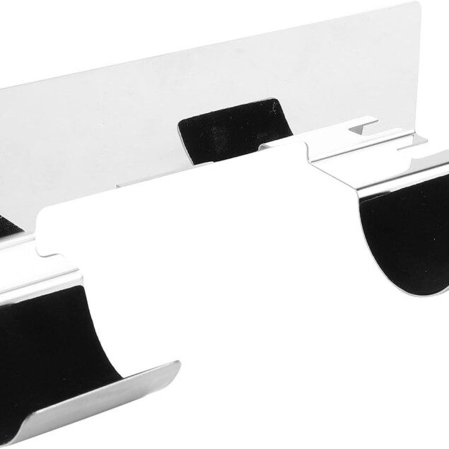 Support mural pour outils de cheveux en acier inoxydable : solution peu encombrante pour les coiffeurs et passionnés de coiffure