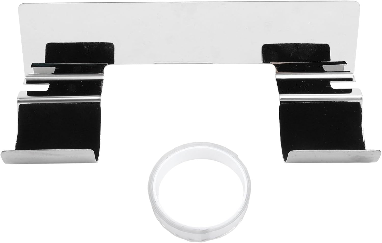 Organiseur d'accessoires pour cheveux : support mural en acier inoxydable, peu encombrant et idéal pour un rangement efficace dans votre salle de bain – Image 5