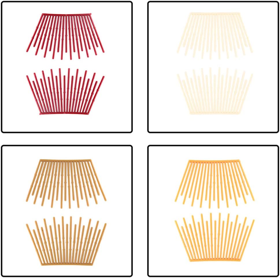 Peignes à cheveux emboîtables : lot de 6 accessoires multicolores pour femmes et filles, idéaux pour une coiffure élégante et pratique – Image 3