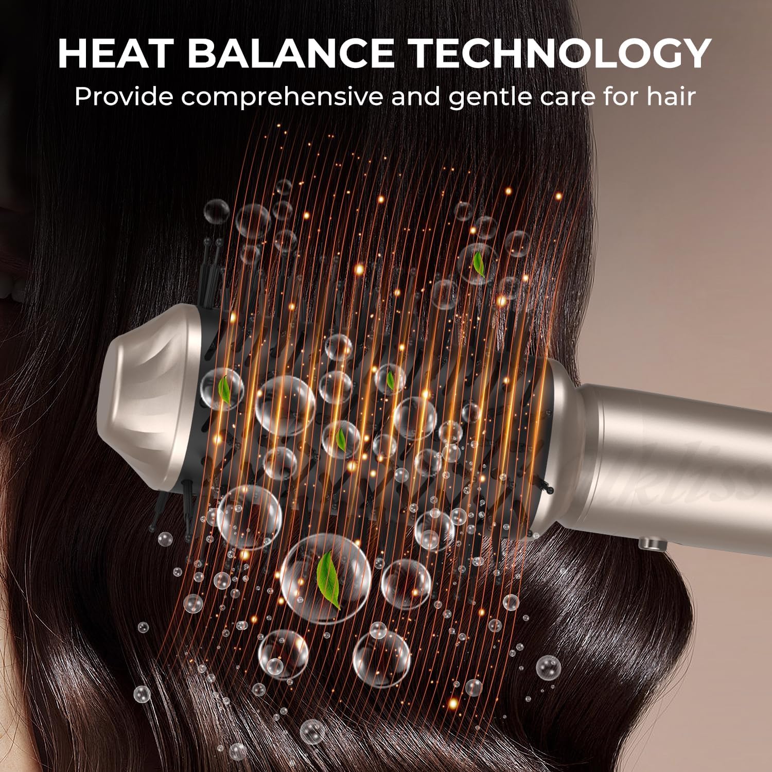 Air Styler 6 en 1 : brosse chauffante et souffleuse pour un brushing parfait des cheveux des femmes – Image 9