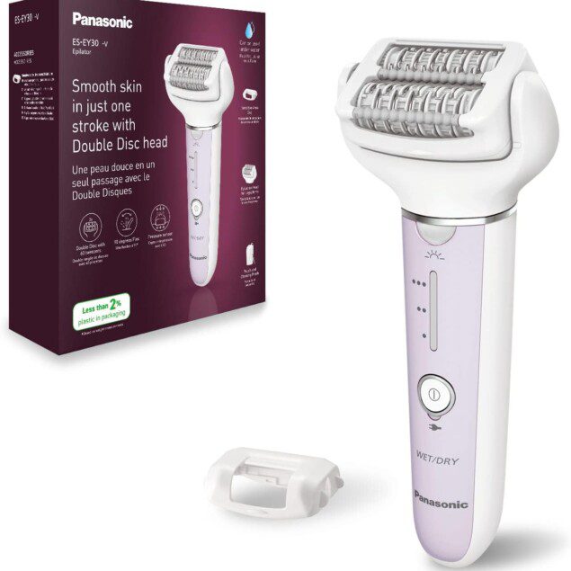 Épilateur Panasonic ES-EY30-V503 pour femmes - Douceur et efficacité