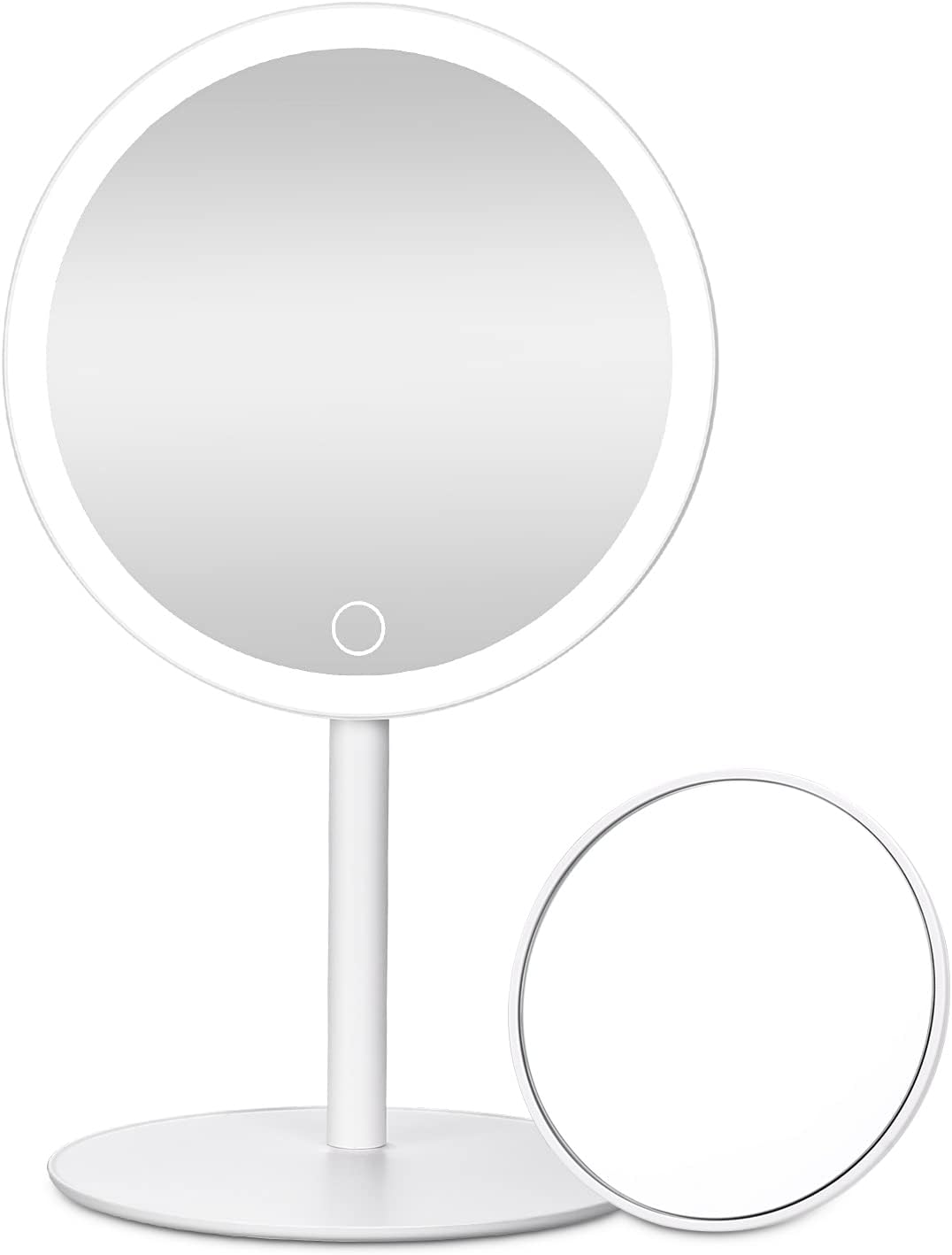 Miroir lumineux de maquillage : l’accessoire idéal pour les passionnées de beauté avec 3 couleurs de lumière 

Profitez d'une luminosité réglable grâce à 70 perles LED pour un maquillage parfait en toutes circonstances