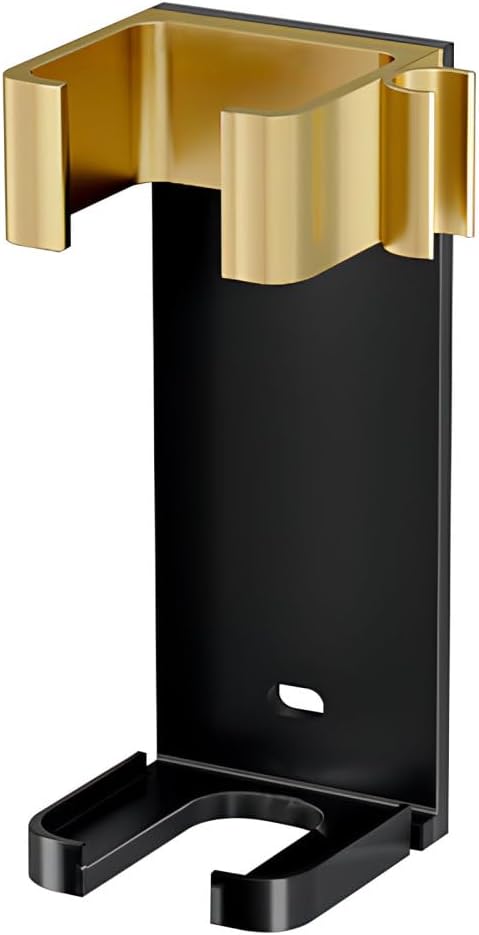 Support mural de fer à lisser : l'organisateur idéal pour salon de coiffure et salle de bain Découvrez le porte lisseur en aluminium sans perçage, parfait pour optimiser l'espace dans votre chambre, hôtel ou salle de bain tout en garantissant un accès facile et élégant à vos outils de coiffure.