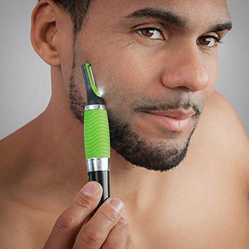 Tondeuse de précision pour hommes : soin du nez, des oreilles et du visage avec une finition impeccable