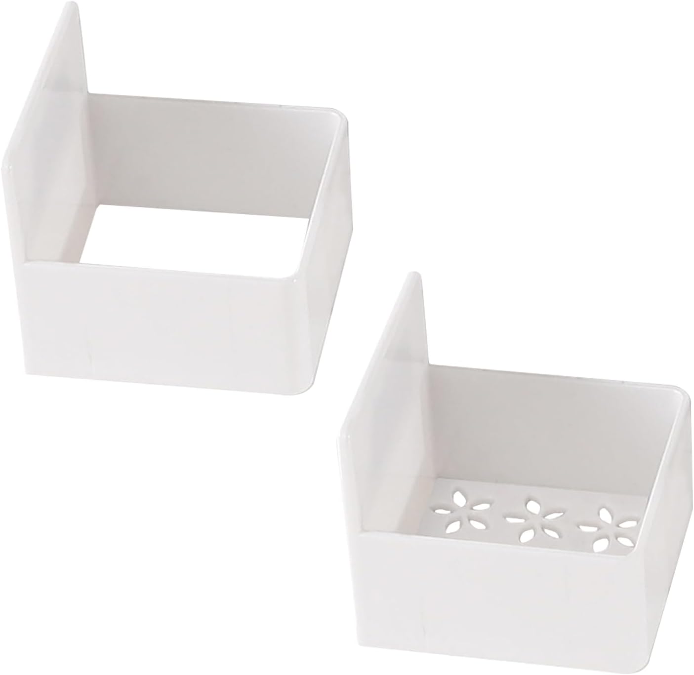 Rangement élégant : étagère autocollante pour salle de bain et cuisine, idéale pour les amateurs de cuisine et de coiffure – Image 8
