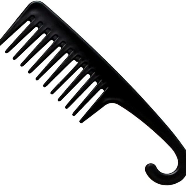 Peigne à dents larges : le compagnon idéal pour le démêlage des cheveux mouillés ou bouclés