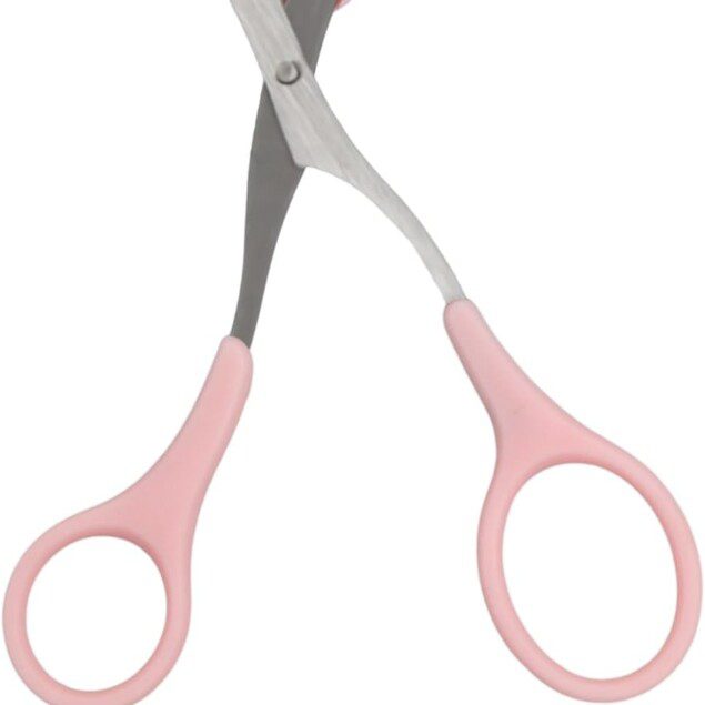 Ciseaux sourcils et peigne : l'outil de beauté essentiel pour hommes et femmes Affinez vos sourcils avec précision et élégance grâce à cet accessoire d'épilation polyvalent