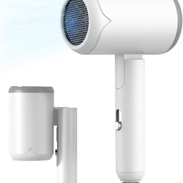 Sèche cheveux pliable 1200W : l'allié idéal pour votre famille en voyage ou au salon