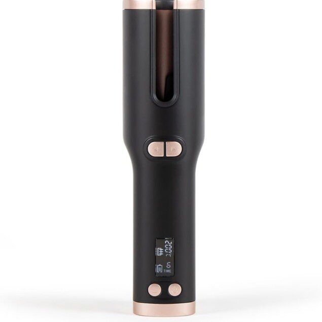 Fer à boucler automatique sans fil pour des ondulations parfaites : chaleur rapide et sécurité optimale