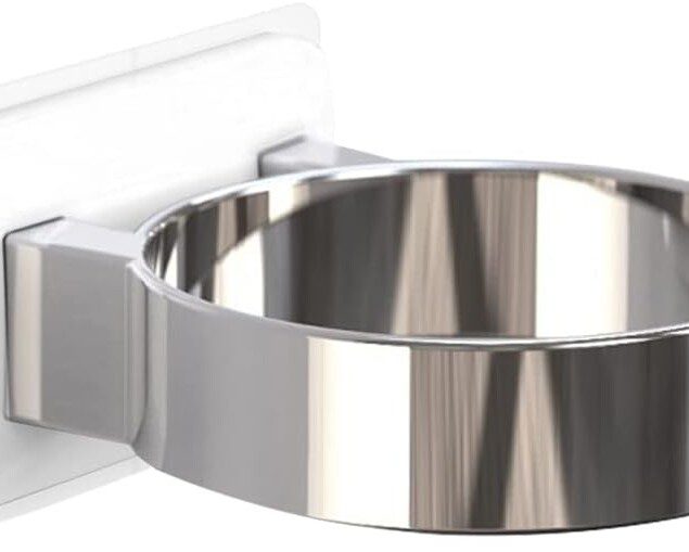 Porte sèche cheveux mural adhésif : solution élégante pour un rangement organisé et pratique dans votre salle de bain