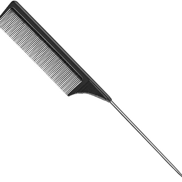 Peigne de queue en acier inoxydable : l'outil parfait pour les coiffeurs professionnels et les passionnés de coiffure