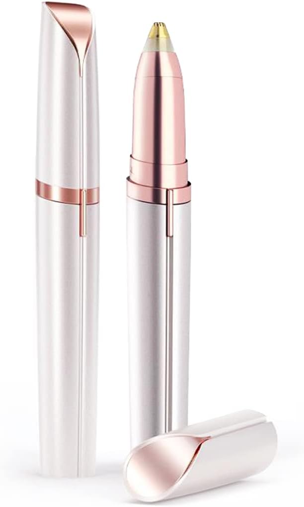 Tondeuse électrique à sourcils : épilateur indolore pour femmes, idéal pour un visage impeccable