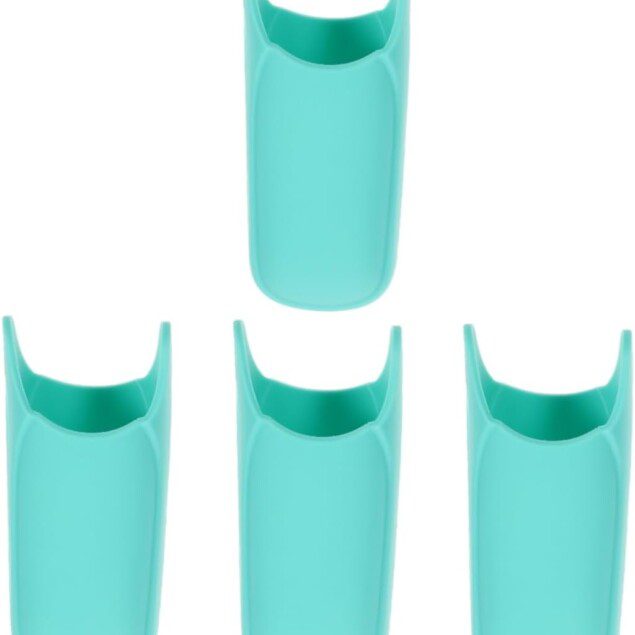 Housse d'isolation thermique en silicone : 4 pièces pour un rangement sécurisé de votre fer à lisser