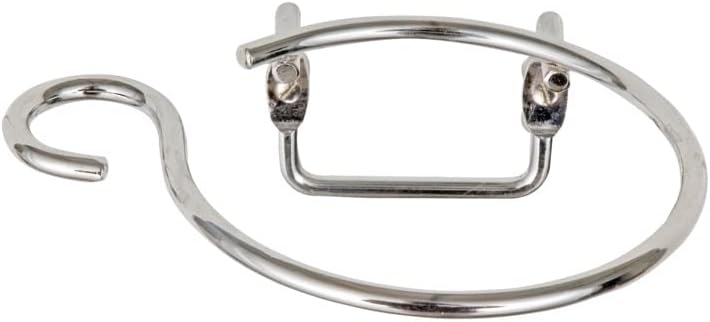 Support Élégant pour Sèche-Cheveux Milano en Acier