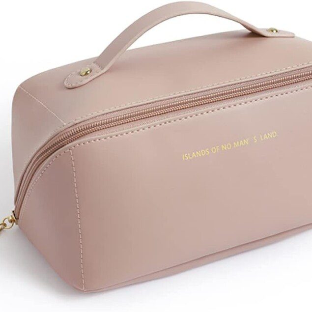 Mini vanity rose : trousse de toilette compacte pour un maquillage toujours en ordre