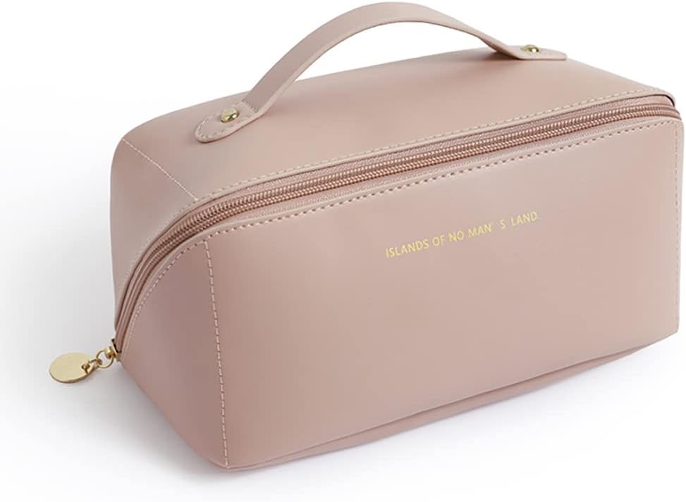 Mini vanity rose : trousse de toilette compacte pour un maquillage toujours en ordre