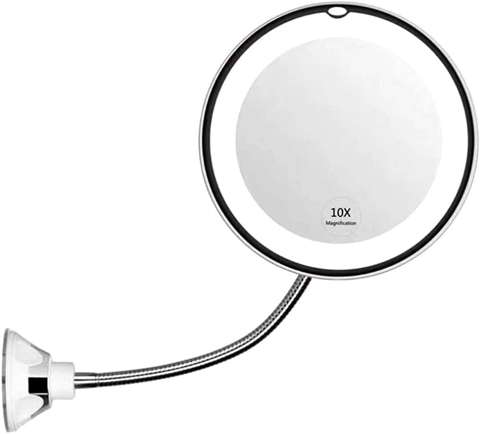 Miroir de maquillage avec lumière LED : le compagnon idéal pour les femmes en quête de perfection, à la maison ou en voyage