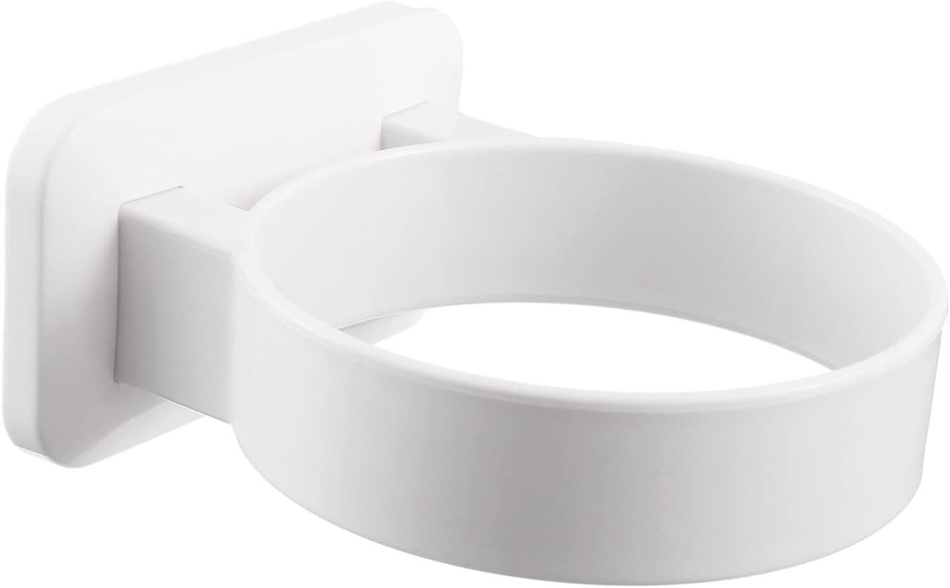 Support de sèche-cheveux sans percer : solution élégante pour gagner de l'espace dans votre salle de bain