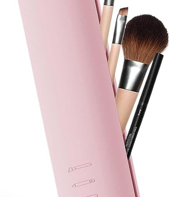 Grand porte-pinceaux de maquillage de voyage : l'accessoire tendance et pratique pour les passionnées de beauté