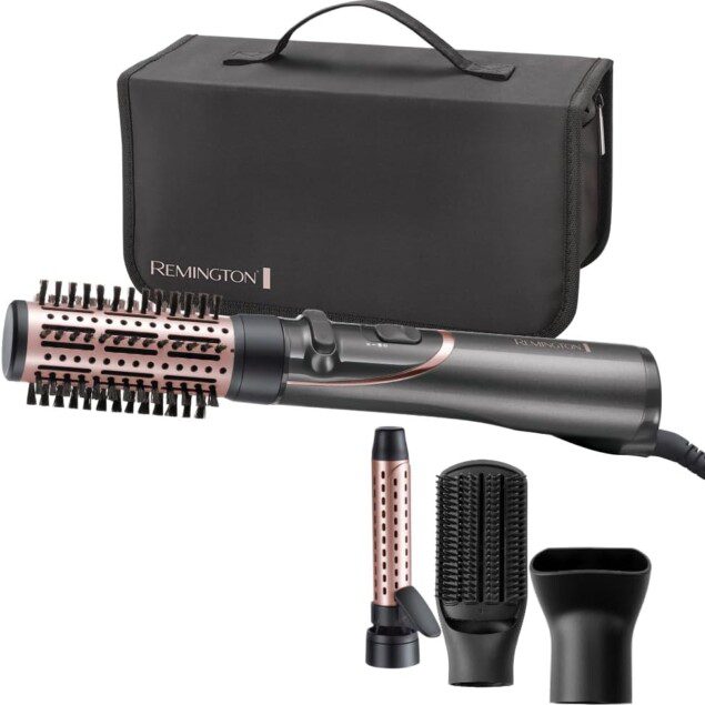 Brosse Rotative 3 en 1 : Volume, Boucles, Lissage
