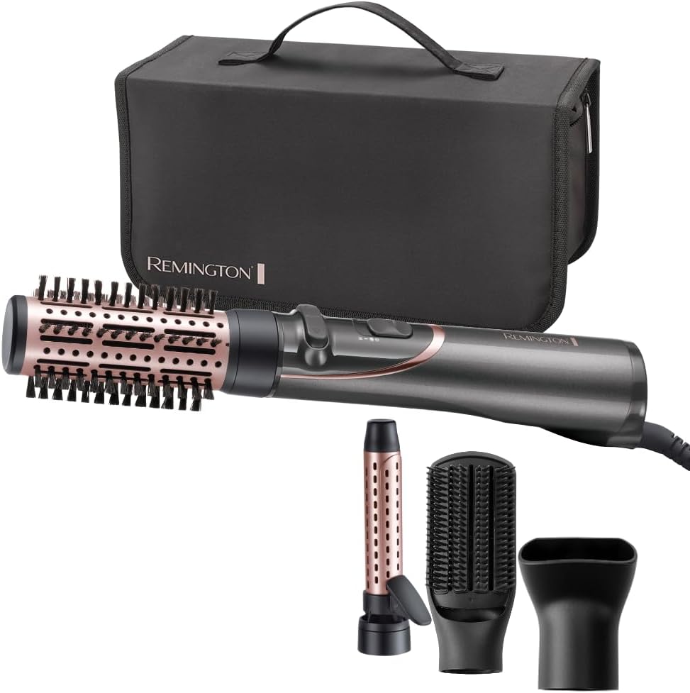 Brosse Rotative 3 en 1 : Volume, Boucles, Lissage