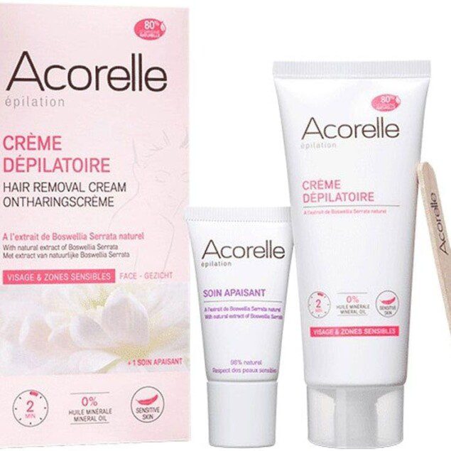 Crème dépilatoire visage et zones sensibles : soin apaisant pour une peau douce et sans irritation