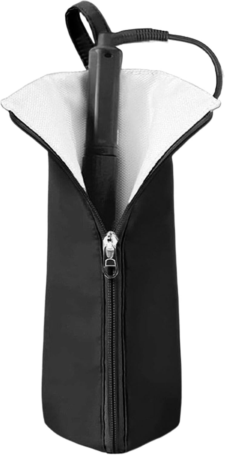 Sac de rangement résistant à la chaleur : idéal pour les coiffeurs en déplacement Transportez votre fer à lisser et fer à friser en toute sécurité grâce à ce sac étanche et pratique – Image 7
