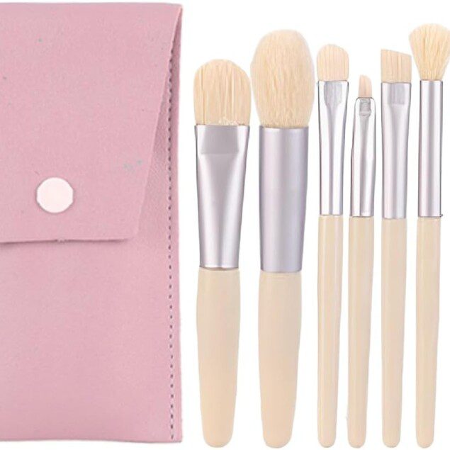 Pinceaux de maquillage : set de 8 pièces pour un maquillage parfait des yeux   Découvrez l'art du maquillage avec des pinceaux ultra fins pour sourcils, eyeliner et cils