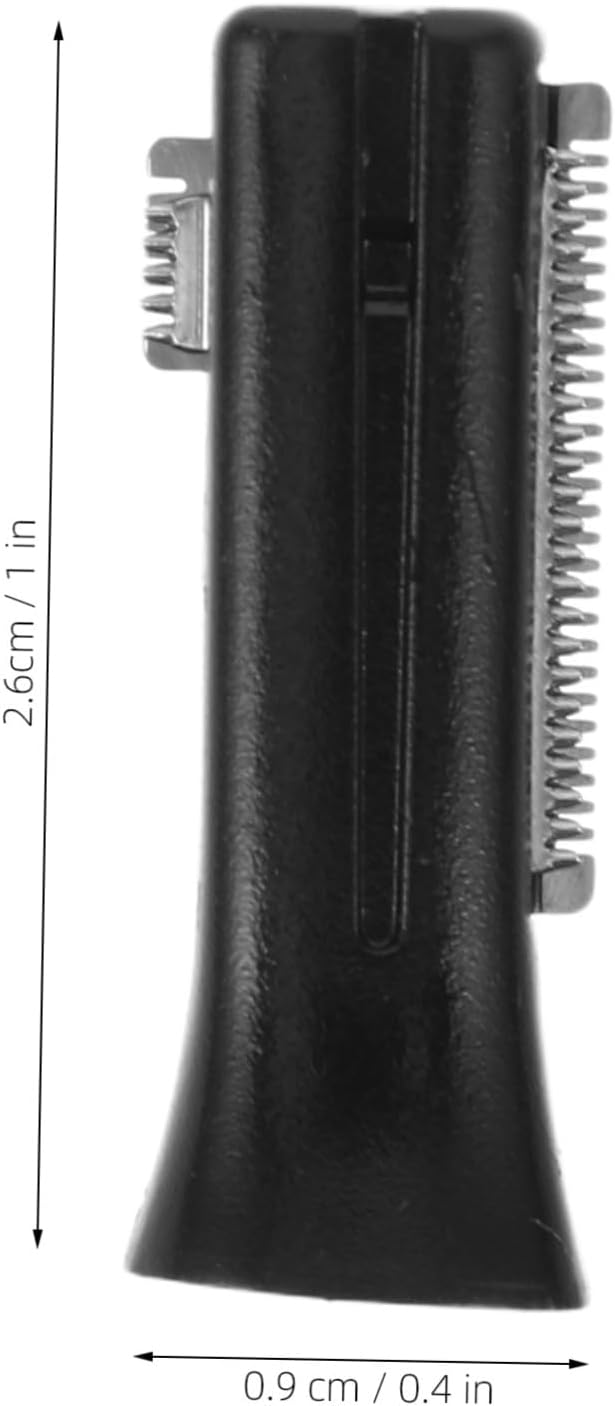 Accessoires de coupe des sourcils : 10 pièces pour une épilation précise et élégante Découvrez les lames de tondeuse à sourcils noires, idéales pour un soin personnel soigné – Image 2