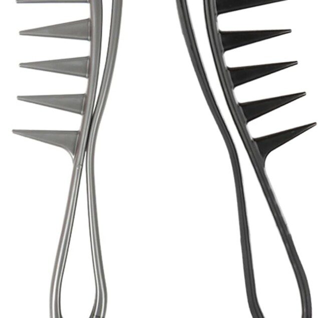 Peigne à grandes dents et brosses à cheveux : le lot idéal pour sublimer votre coiffure vintage   Outils antistatiques pour un coiffage parfait et sans frisottis