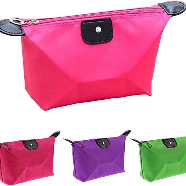 Sacs de voyage : lot de 3 pochettes étanches pour un rangement élégant des cosmétiques et articles de toilette