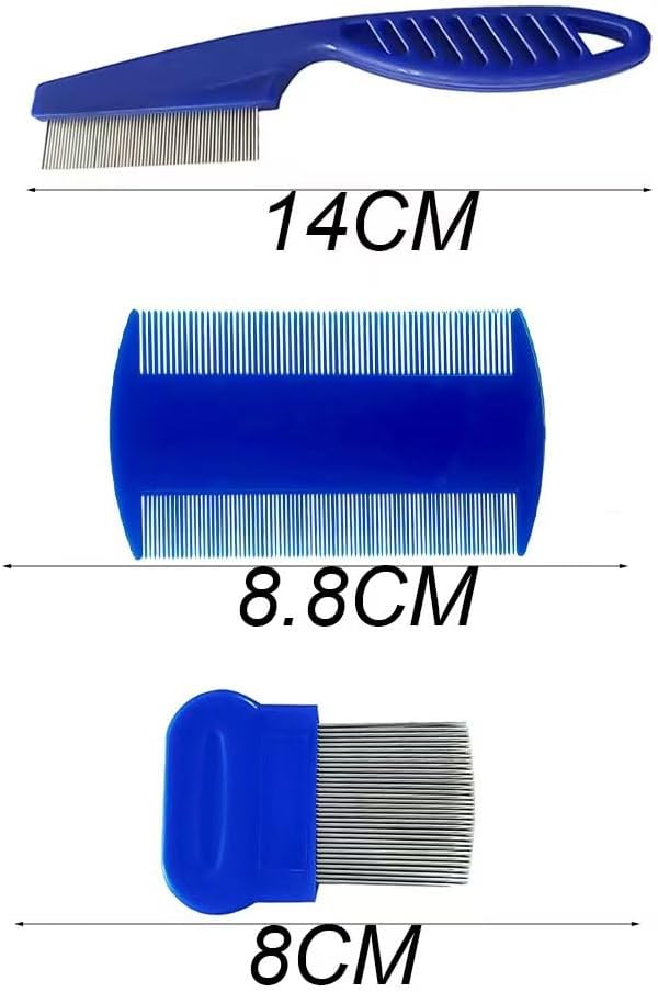 Peigne à poux en acier inoxydable : solution efficace pour les parents soucieux de la santé capillaire de leurs enfants – Image 2