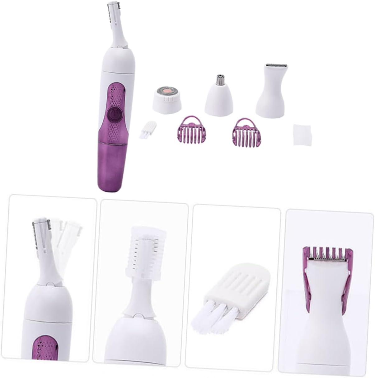Tondeuse électrique à sourcils : épilateur compact et puissant pour un visage impeccable – Image 8