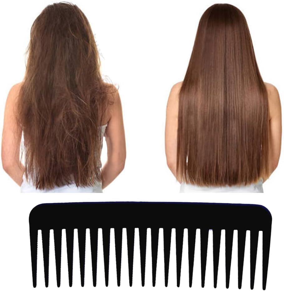 Peigne démêlant large à dents : l'outil parfait pour des cheveux bouclés et sans nœuds – Image 5