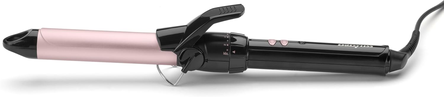 Boucleur Professionnel Noir et Rose avec 10 Températures – Image 5