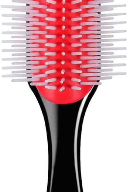 Brosse cheveux bouclés : l'outil essentiel pour un brushing parfait des cheveux afro et crépus Idéale pour femmes et hommes en quête de douceur et de volume, même en voyage