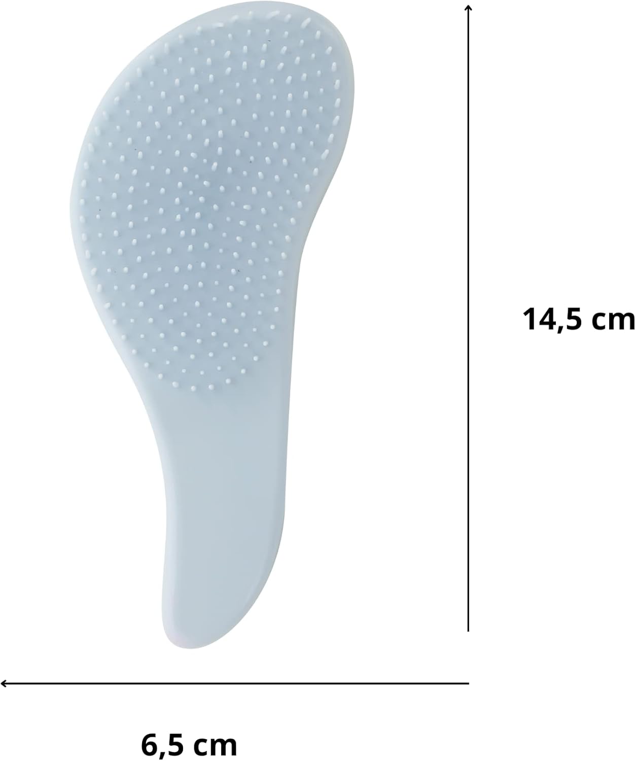 Brosse démêlante compacte Elsa : le soin des cheveux pour les fans de Disney Démêlage rapide et sans douleur avec picots flexibles, idéale pour les enfants – Image 4