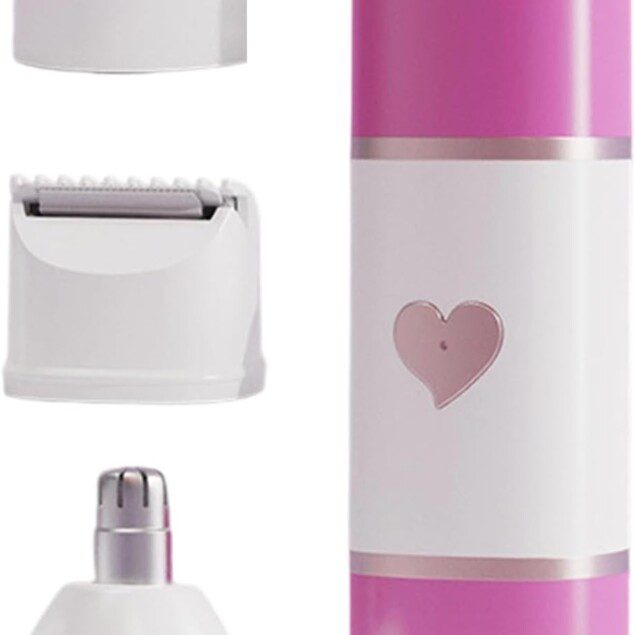 Rasoir Électrique Femme - Épilateur Bikini avec 3 Têtes   Idéal pour le Visage, Corps, Jambes - Recharge Type-C