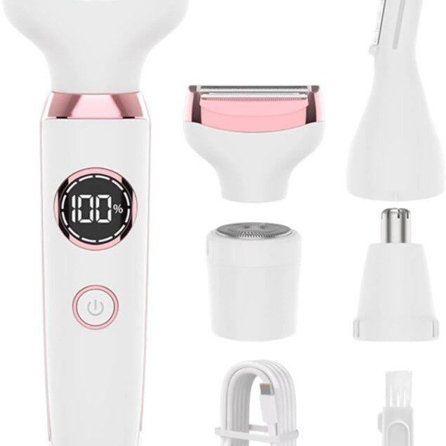 Rasoir électrique Fierudeng – Épilateur bikini rapide pour femmes