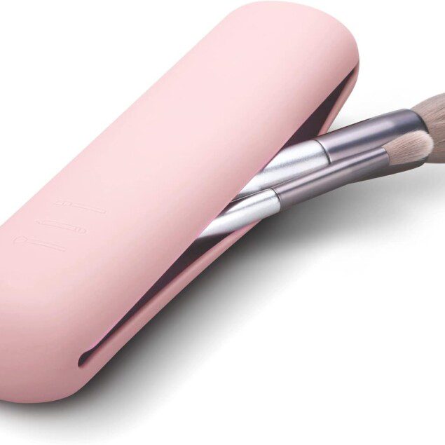 Trousse de voyage en silicone : élégance et praticité pour vos pinceaux de maquillage