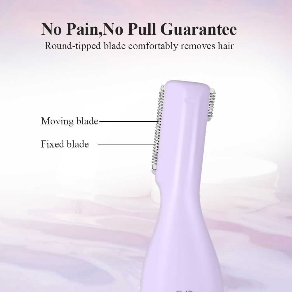 Tondeuse visage et sourcils électrique : l'outil parfait pour les femmes désireuses d'un rasage de précision sans risque de coupure – Image 6